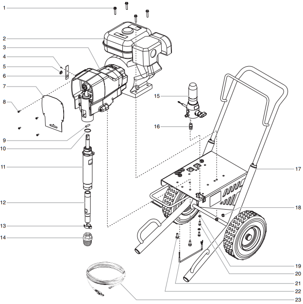 GPX 165 Main Assembly